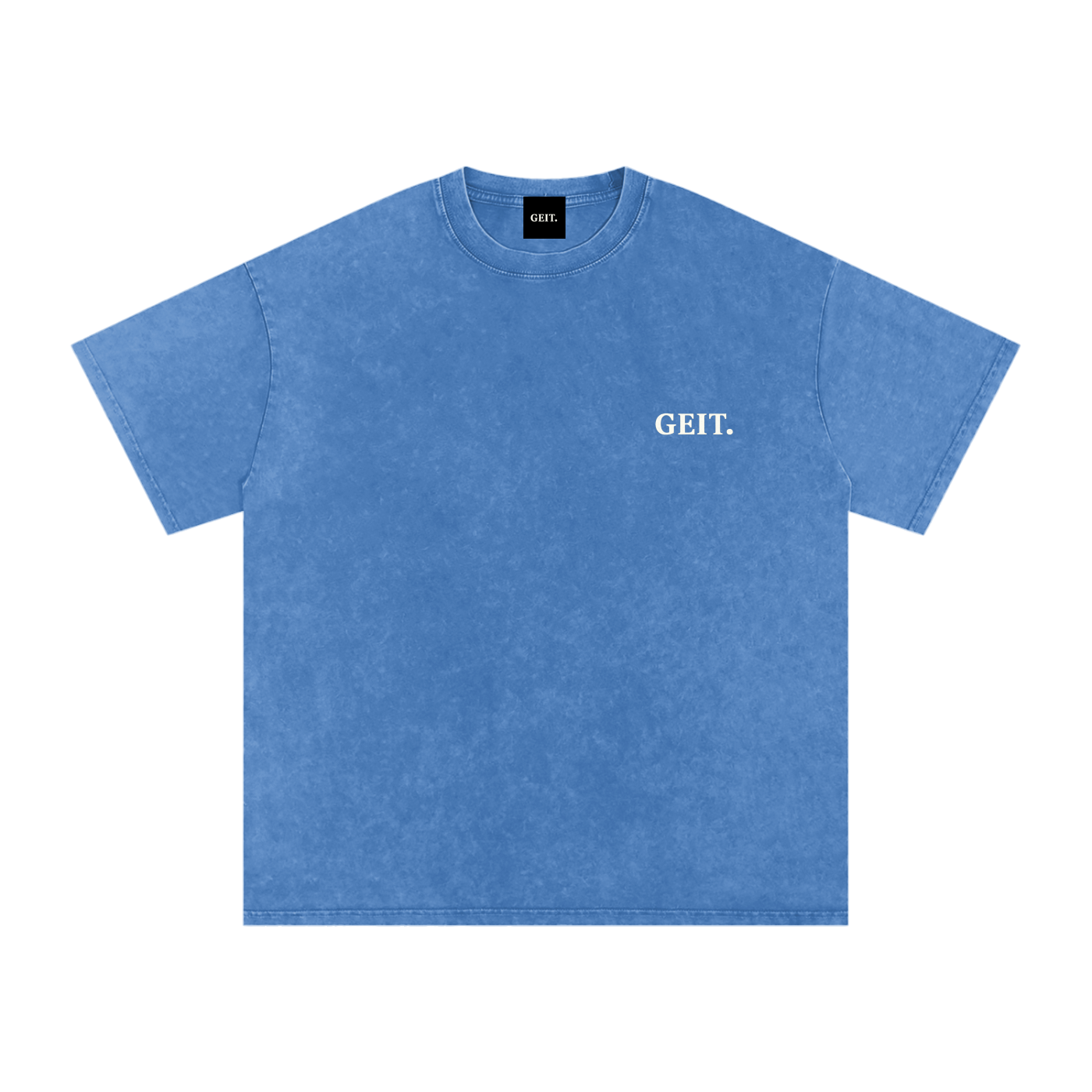 Original GEIT Snow Washed Oversized Cotton T-Shirt
