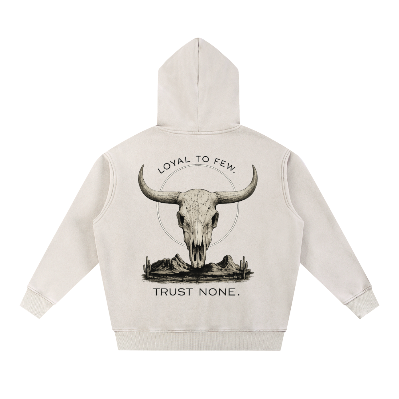 Snow Wash Fleece Oversize Hoodie