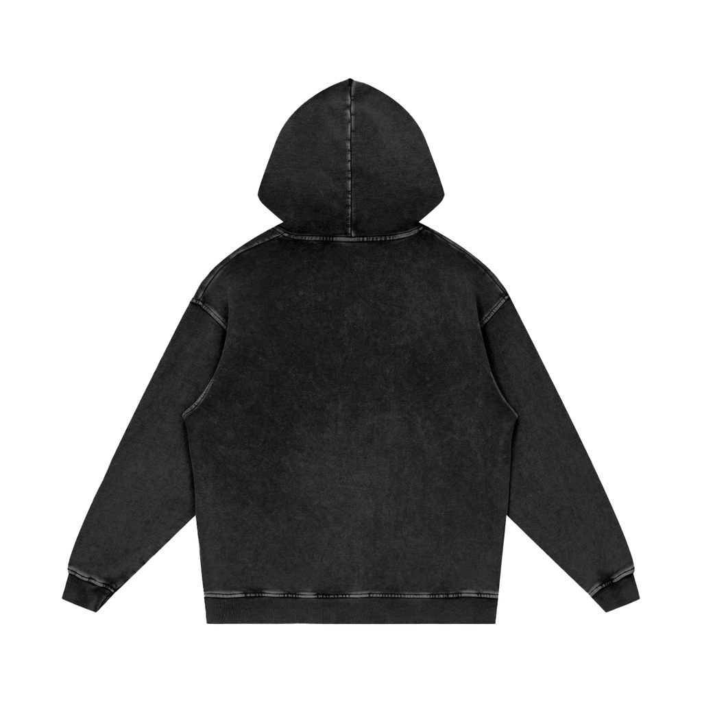 Original GEIT Snow Washed Loose Cotton Hoodie