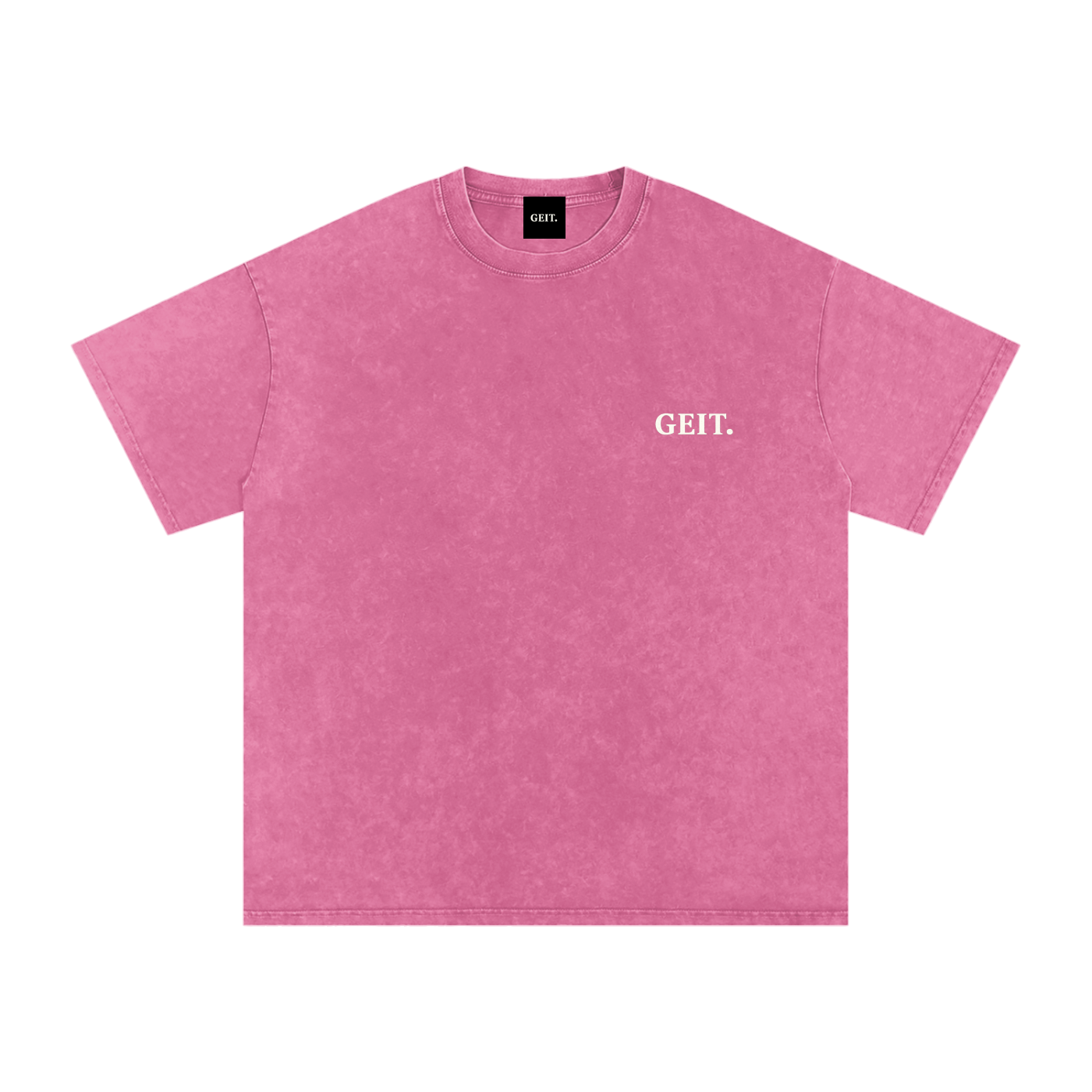 Original GEIT Snow Washed Oversized Cotton T-Shirt