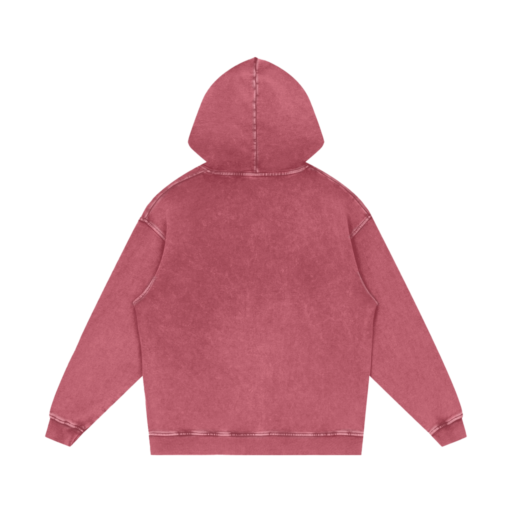 Original GEIT Snow Washed Loose Cotton Hoodie