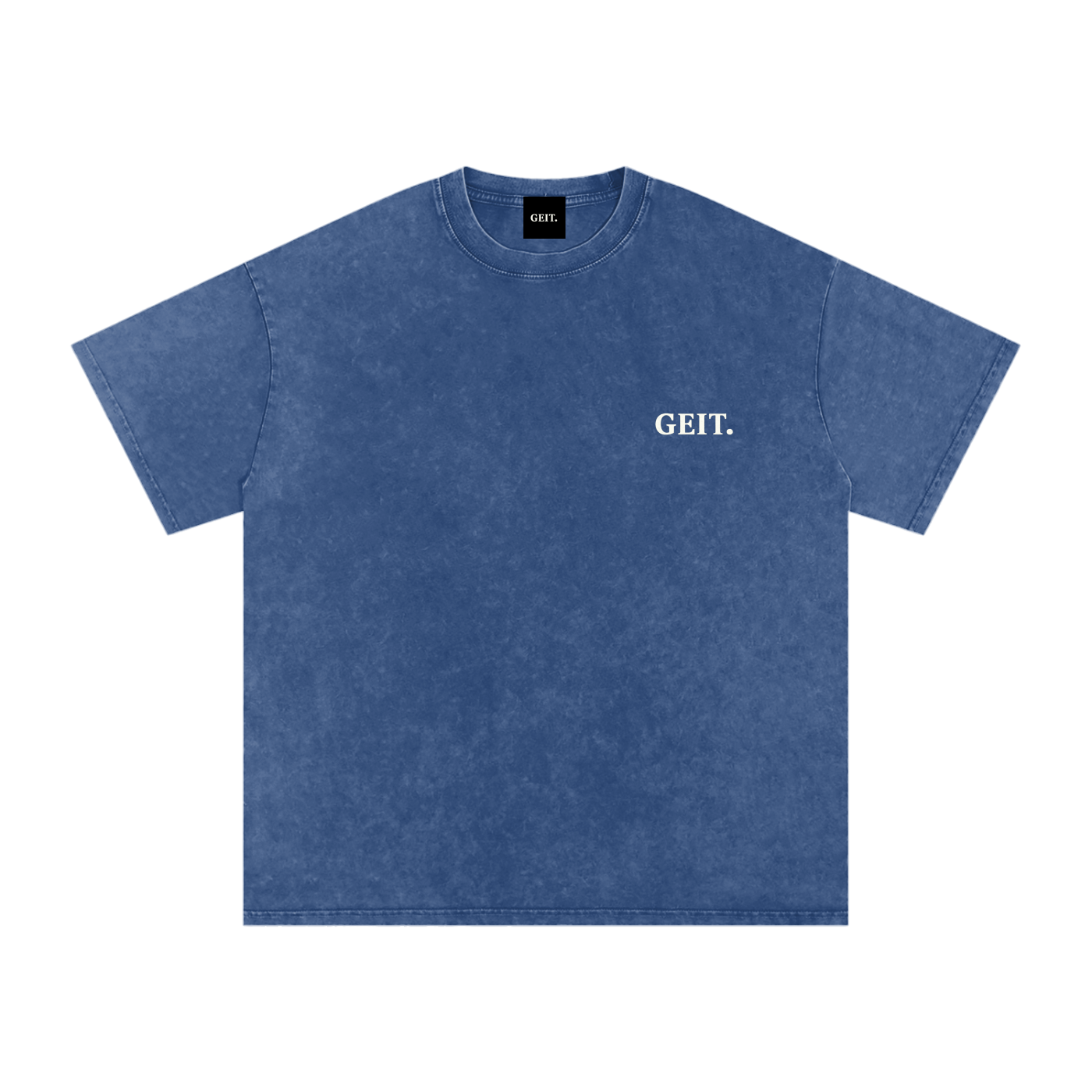 Original GEIT Snow Washed Oversized Cotton T-Shirt