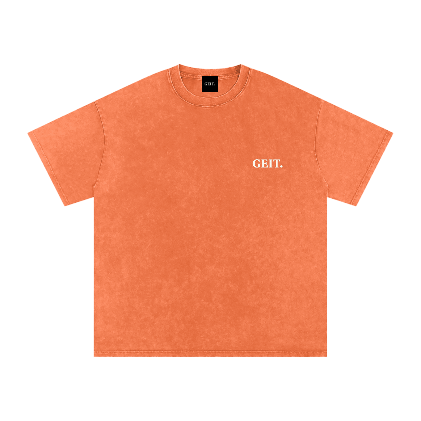 Original GEIT Snow Washed Oversized Cotton T-Shirt