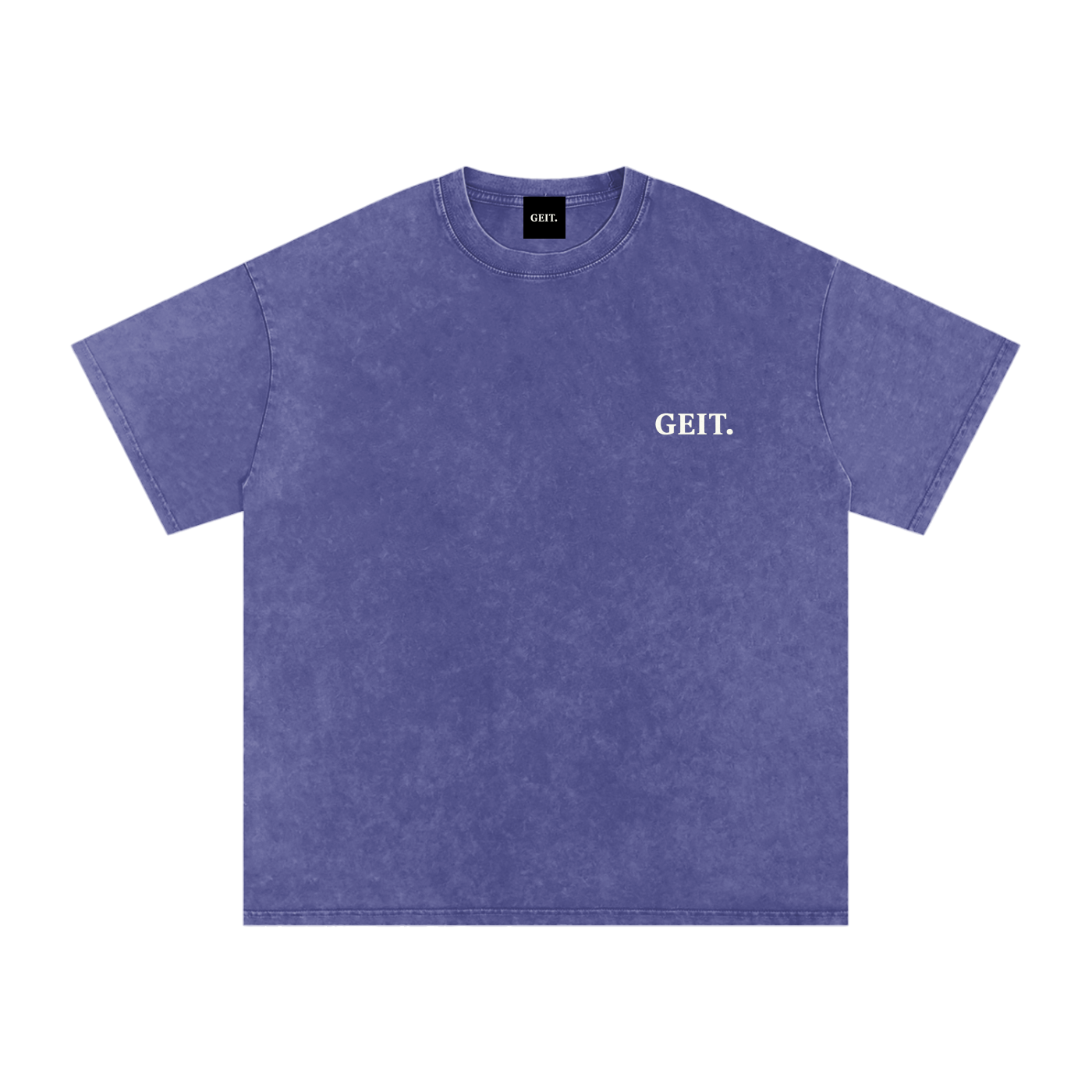 Original GEIT Snow Washed Oversized Cotton T-Shirt