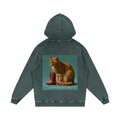 Snow Washed Loose Cotton Hoodie