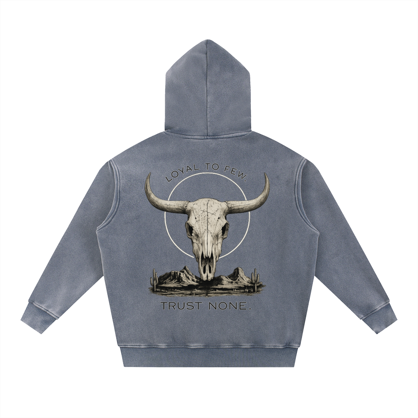 Snow Wash Fleece Oversize Hoodie