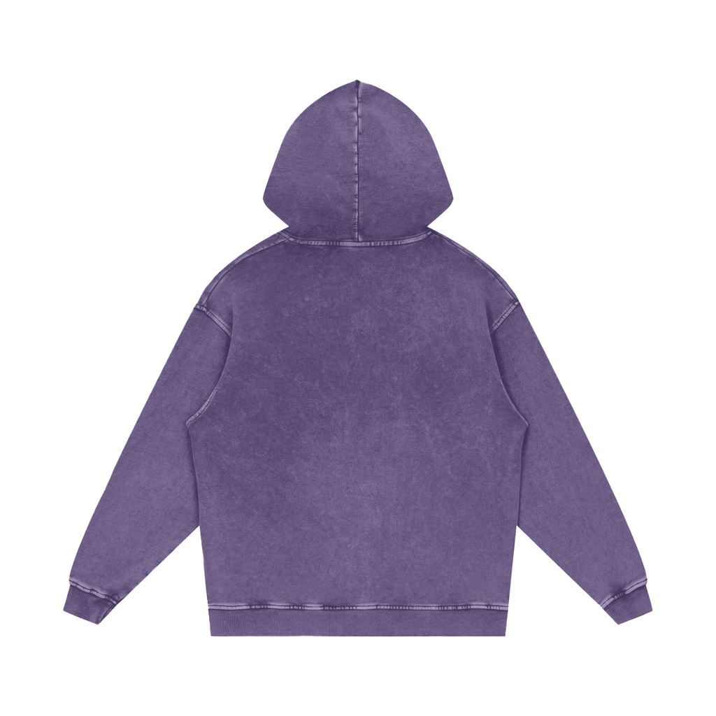 Original GEIT Snow Washed Loose Cotton Hoodie