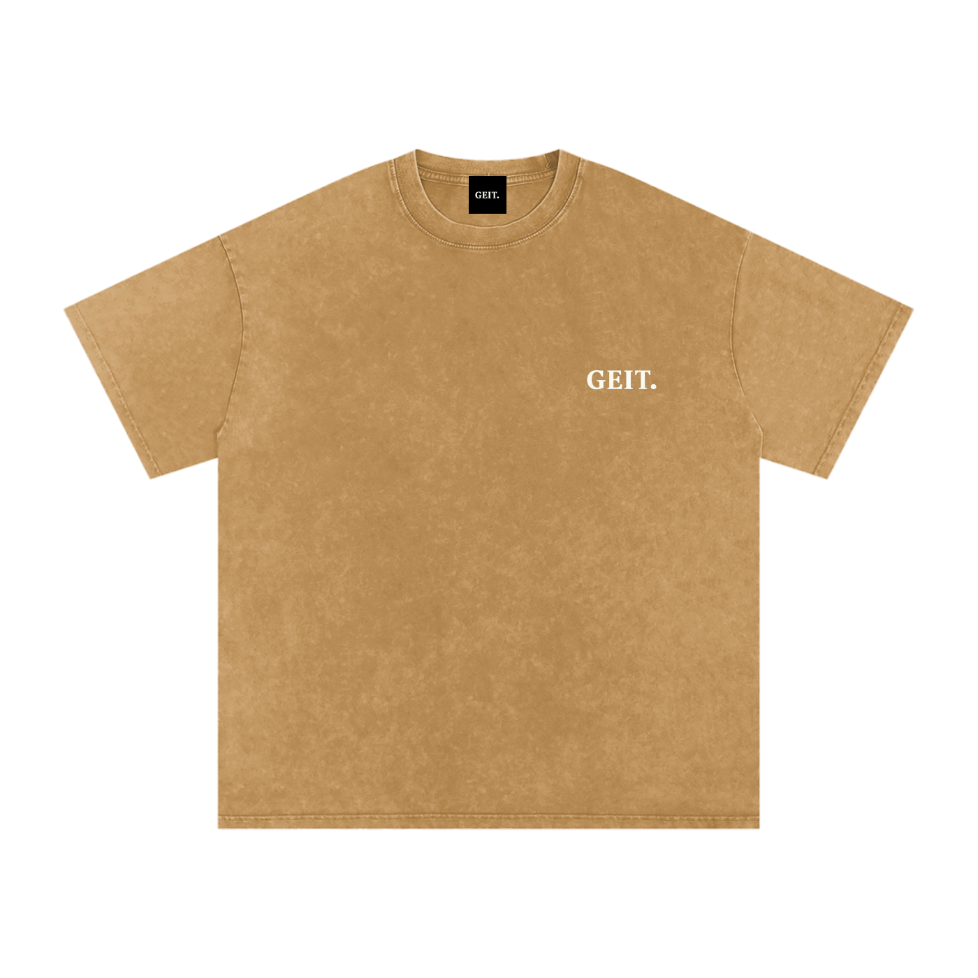 Original GEIT Snow Washed Oversized Cotton T-Shirt