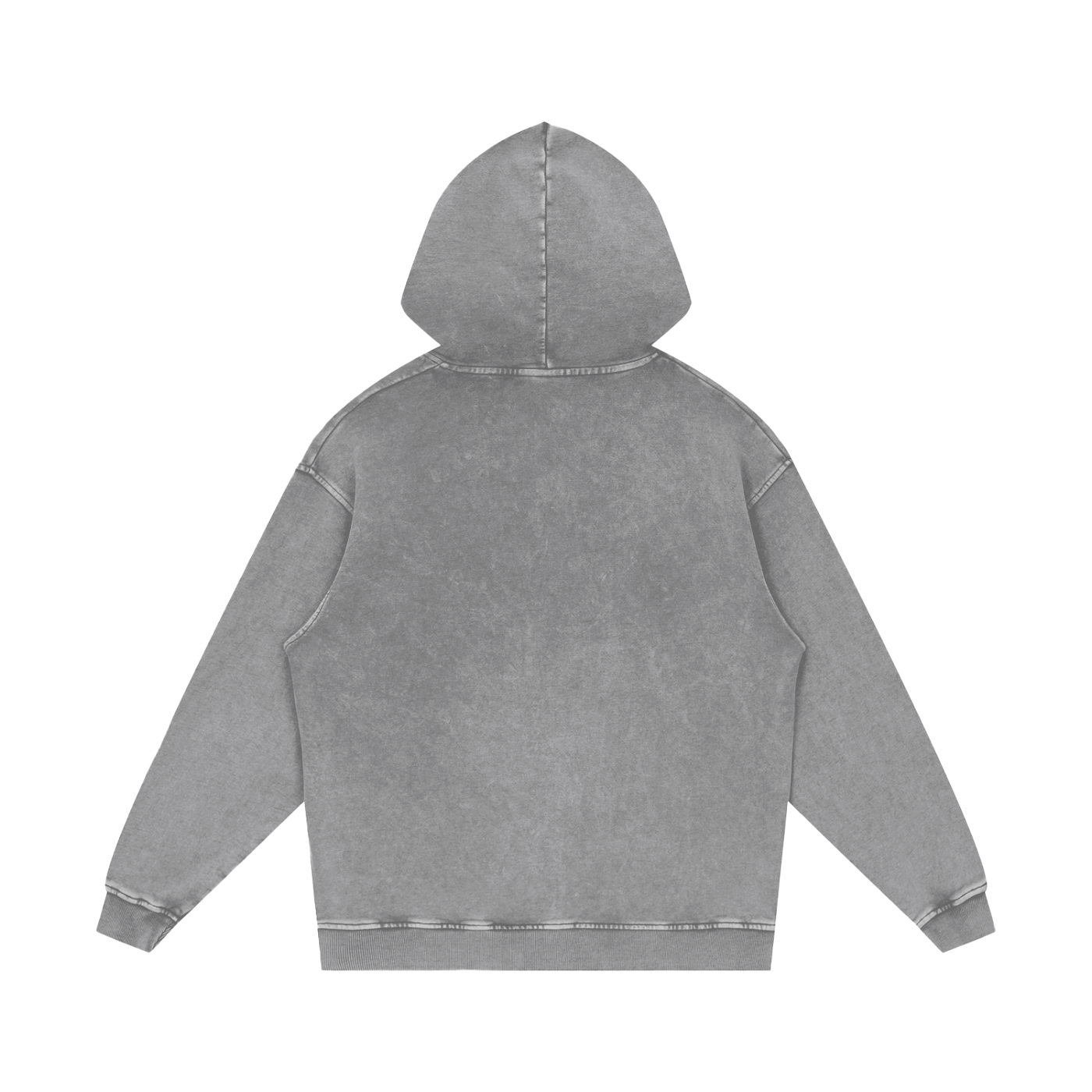 Original GEIT Snow Washed Loose Cotton Hoodie