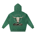 Snow Wash Fleece Oversize Hoodie