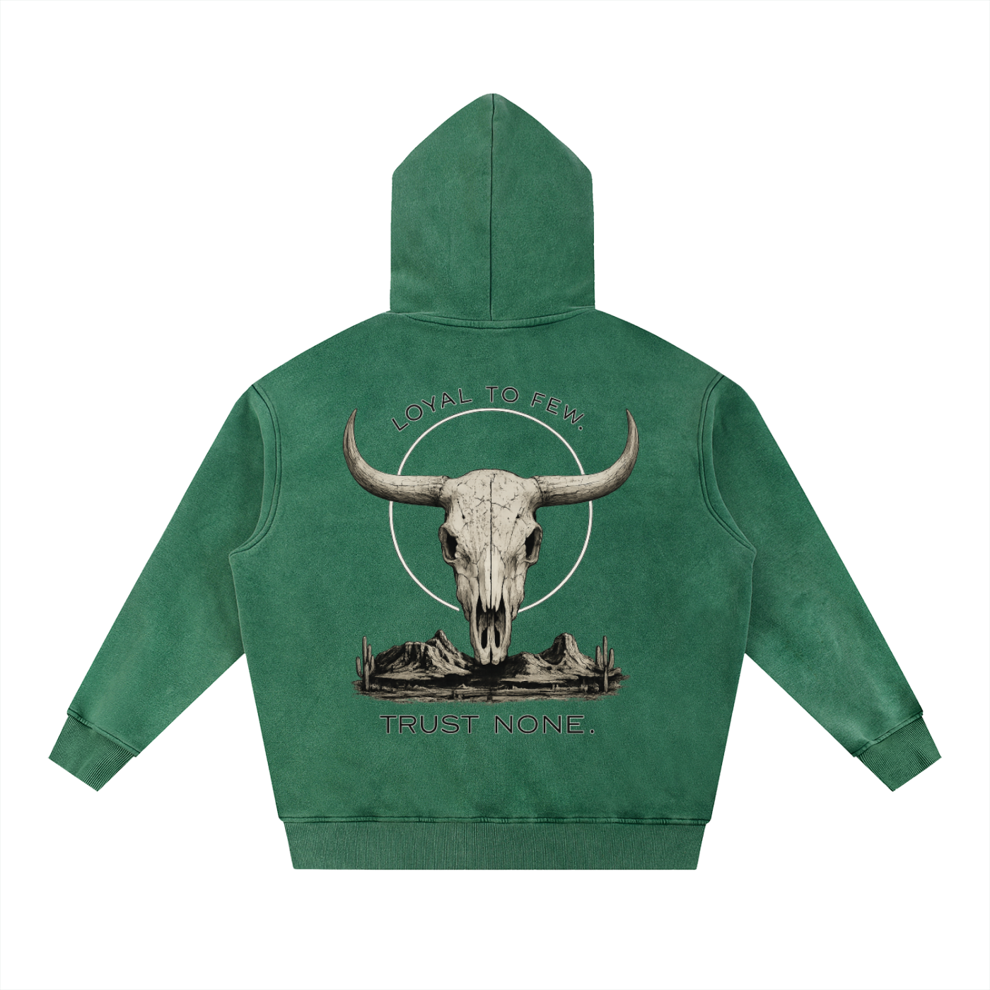 Snow Wash Fleece Oversize Hoodie