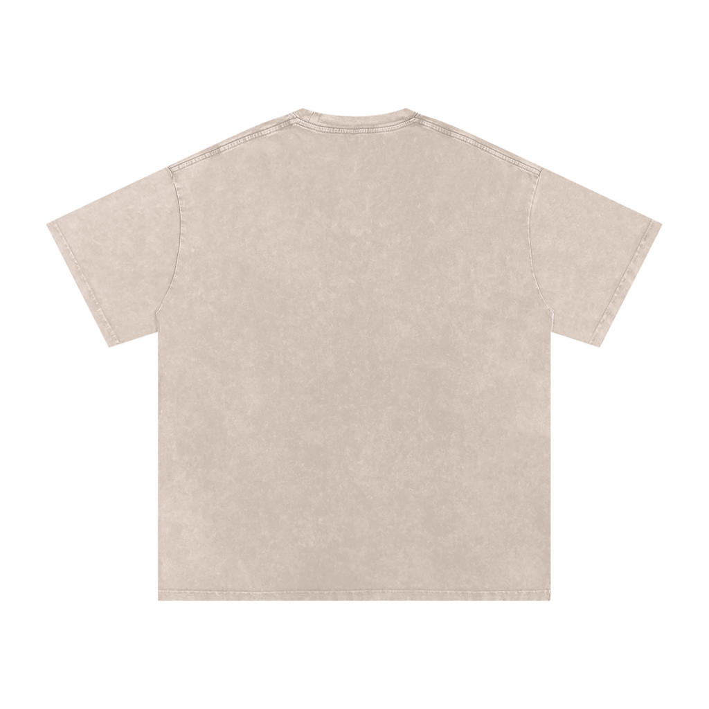 Original GEIT Snow Washed Oversized Cotton T-Shirt