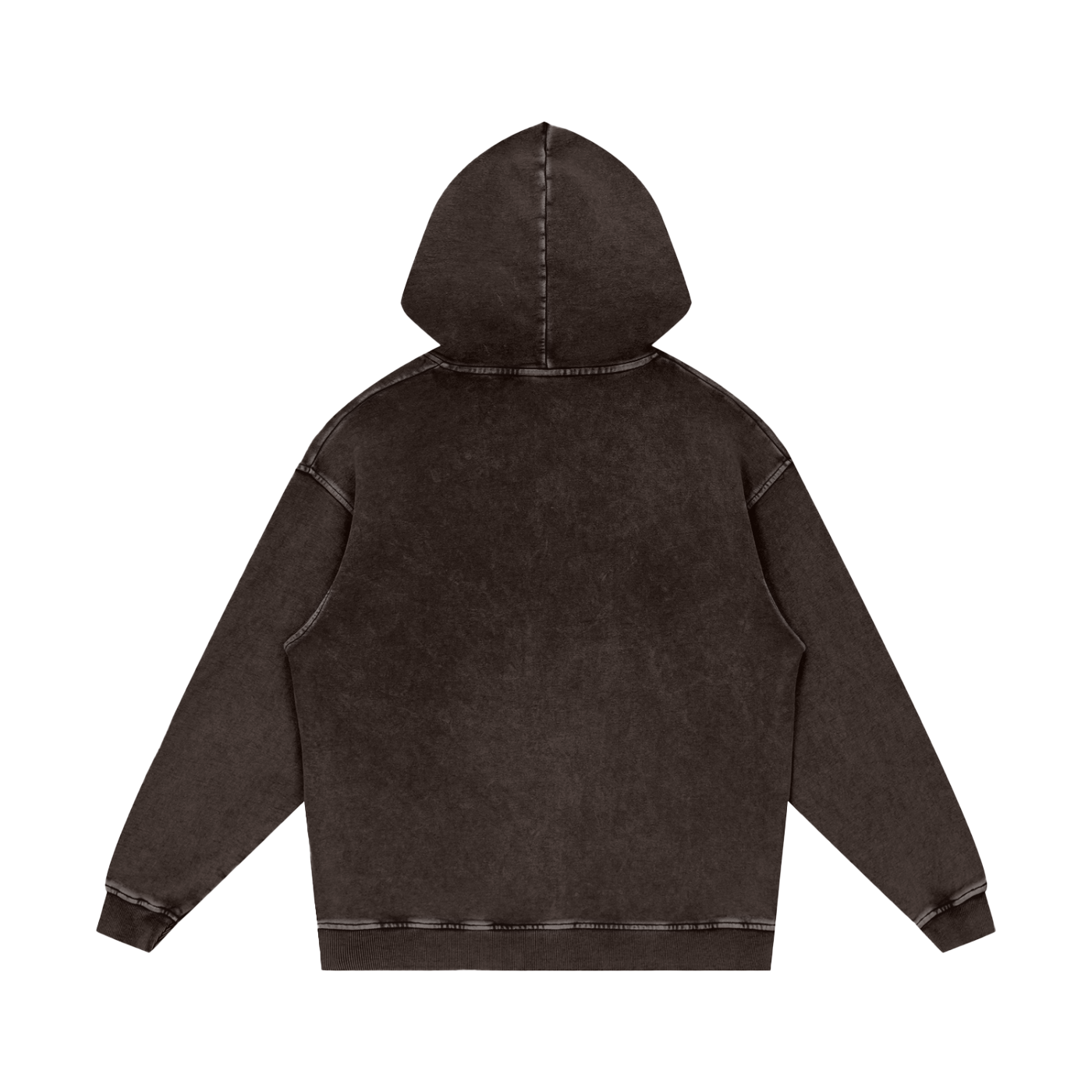 Original GEIT Snow Washed Loose Cotton Hoodie